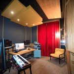 Trattamento acustico control room Studio Caino