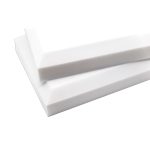 Pannello fonoassorbente 100x50 cm in melamina Basotect con bordo perimetrale rastremato