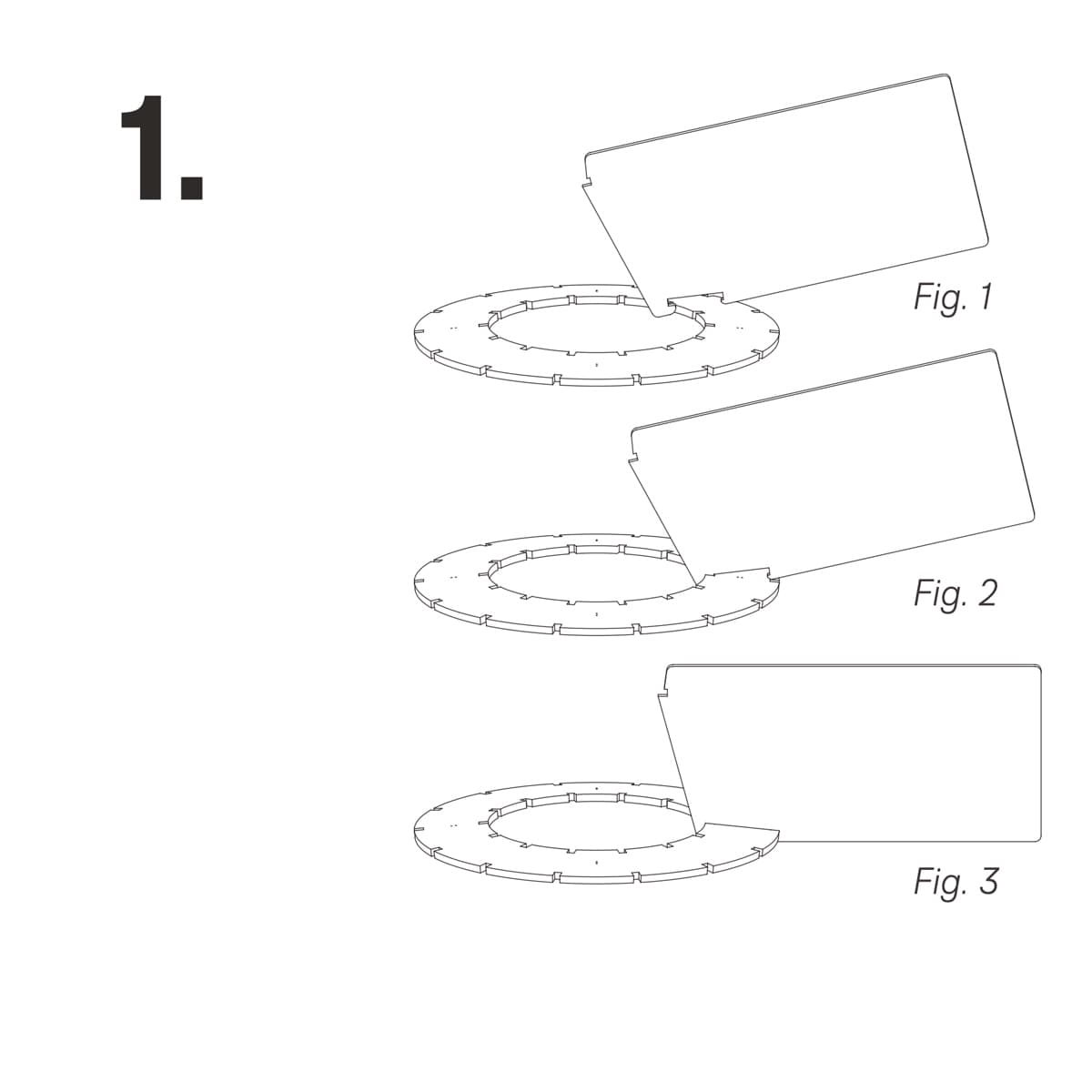 Installazione Composizione Fonoassorbente Autex LATTICE Tourus 01