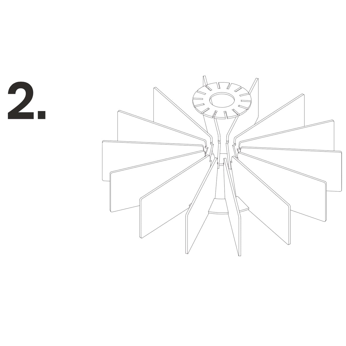 Installazione Composizione Fonoassorbente Autex LATTICE Tourus 02