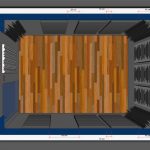 Progetto trattamento acustico control room 1