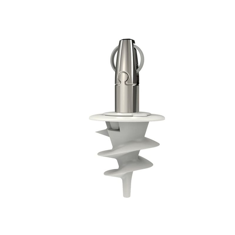 Morsetto Helix Gripple con cavo in acciaio, aggancio rapido per sospendere pannelli acustici