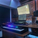 Trattamento acustico control room 1