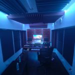 Trattamento acustico control room 4