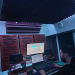 Trattamento acustico control room 7
