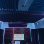 Trattamento acustico control room 8