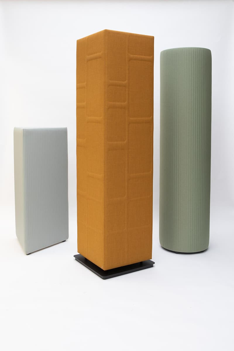 Struttura fonoassorbente Buzzi Totem Beam applicazione - immagine 6