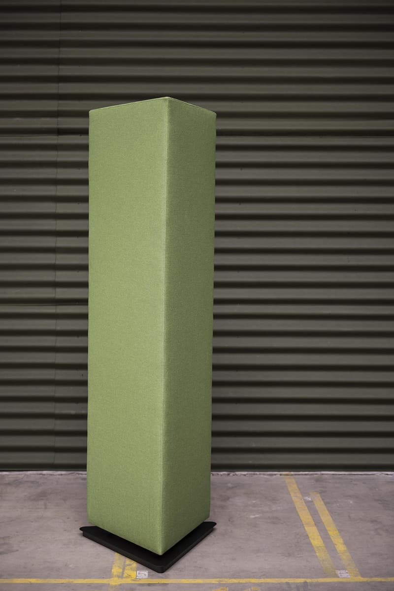 Struttura fonoassorbente Buzzi Totem Wedge applicazione - immagine 2