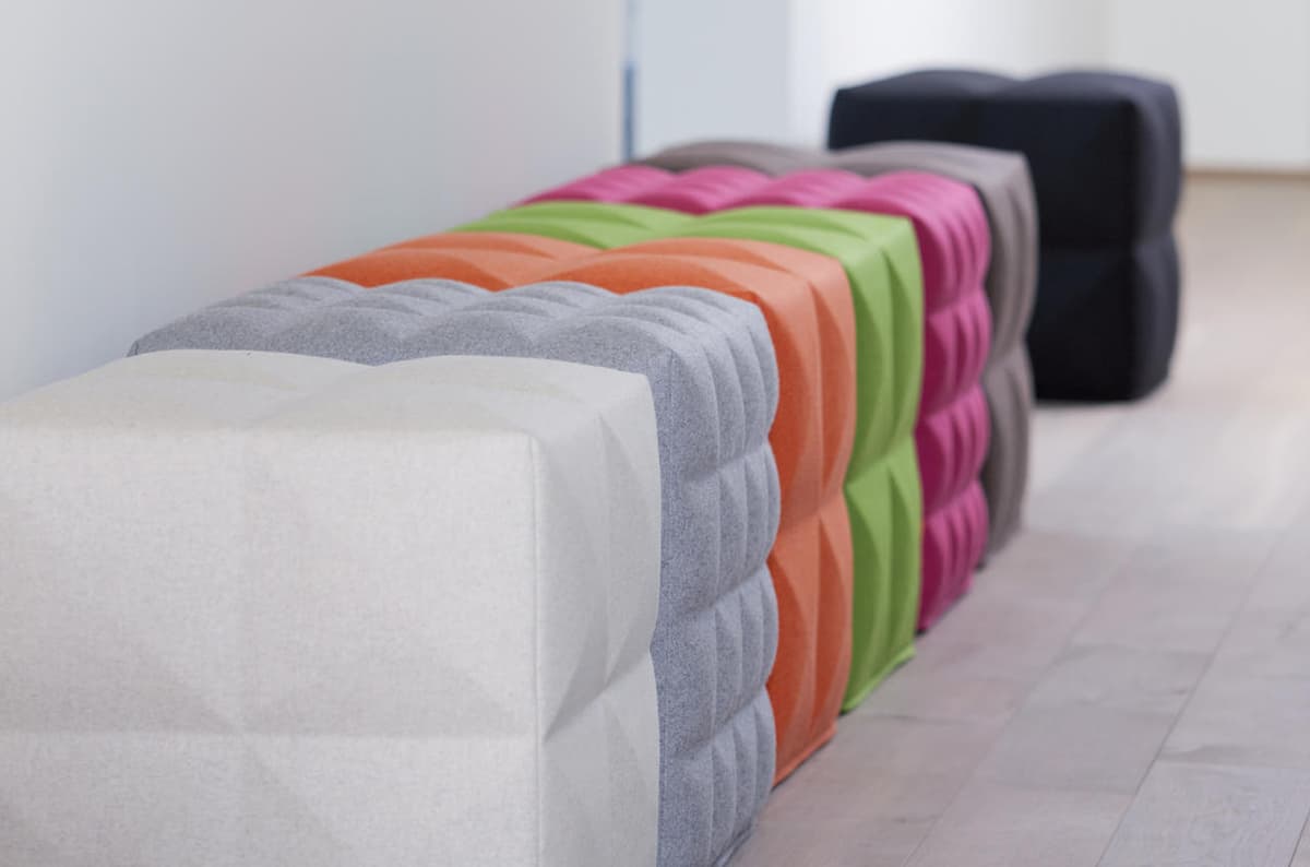 Seduta fonoassorbente Buzzi CUBE applicazione - immagine 12