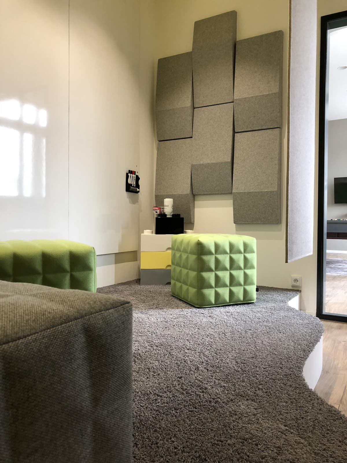 Seduta fonoassorbente Buzzi CUBE applicazione - immagine 3