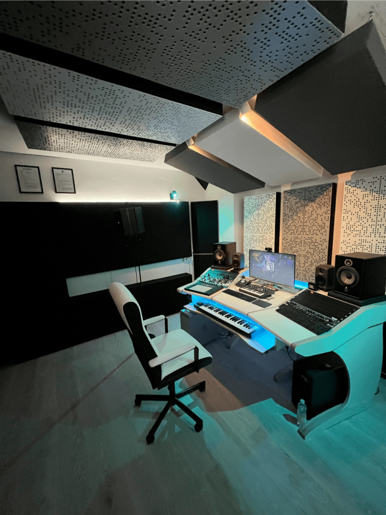 trattamento acustico custom White Space Studio