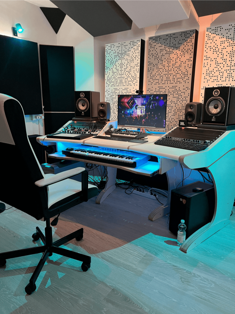 trattamento acustico custom White Space Studio
