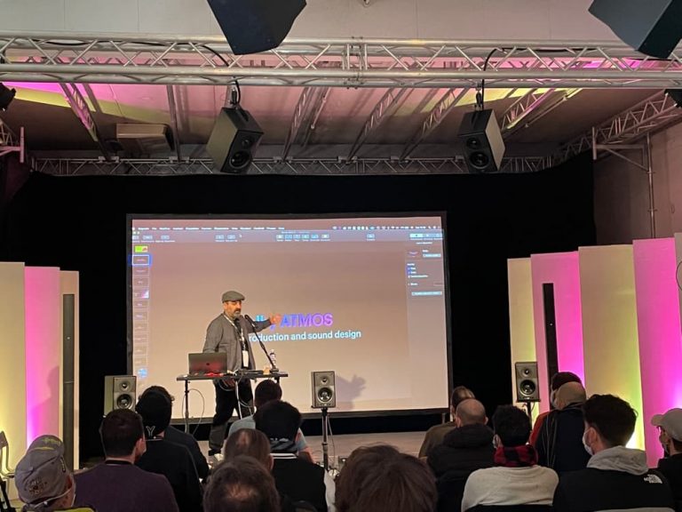 Luigi Sansò, conferenza sull'audio per il gaming