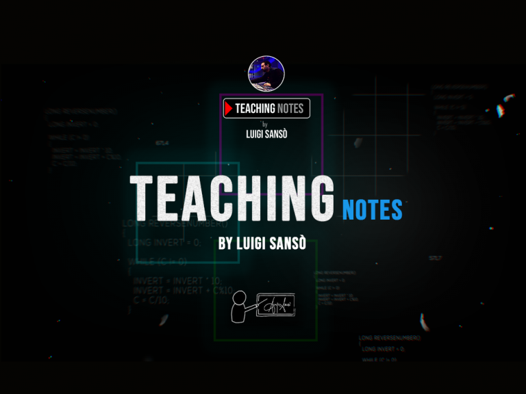 Grafica Teaching Notes con Logo