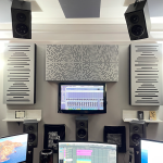 Studio con sistema Atmos AS29 studiomonitor Luigi Sansò