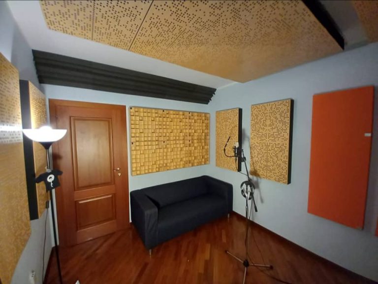 Trattamento acustico custom home studio