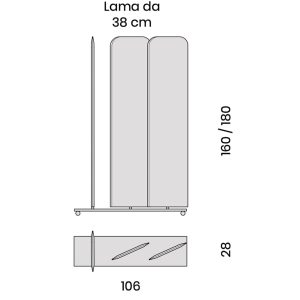 Disegni_tecnici_Pannello_fonoassorbente_Artigianle_Overture_Dim Pannello fonoassorbente Artigianale Overture