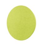 Pannelli fonoassorbenti Feltro - Cerchio. Pannelli realizzati con Feltro ad alta densità accoppiato con Melamina Basptect