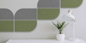 Pannello fonoassorbente Poliverb FLO - applicazione