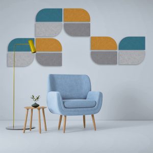 Pannello fonoassorbente Poliverb FLO - applicazione