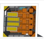Progetto Trattamento acustico custom per lo studio di Roberto Biondi