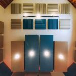 Pannelli fonoassorbenti custom per lo studio di Roberto Biondi