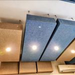 Pannelli fonoassorbenti custom per lo studio di Roberto Biondi