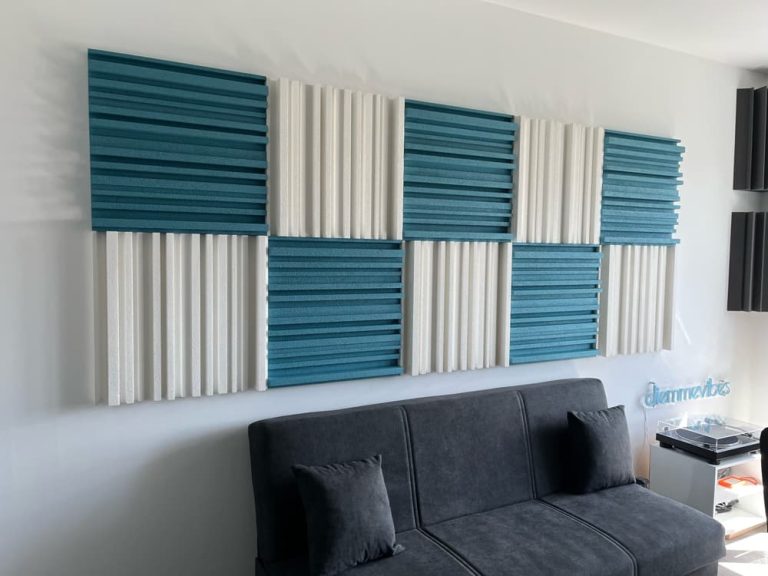 Studio di registrazione con Diffusori QRD EPS