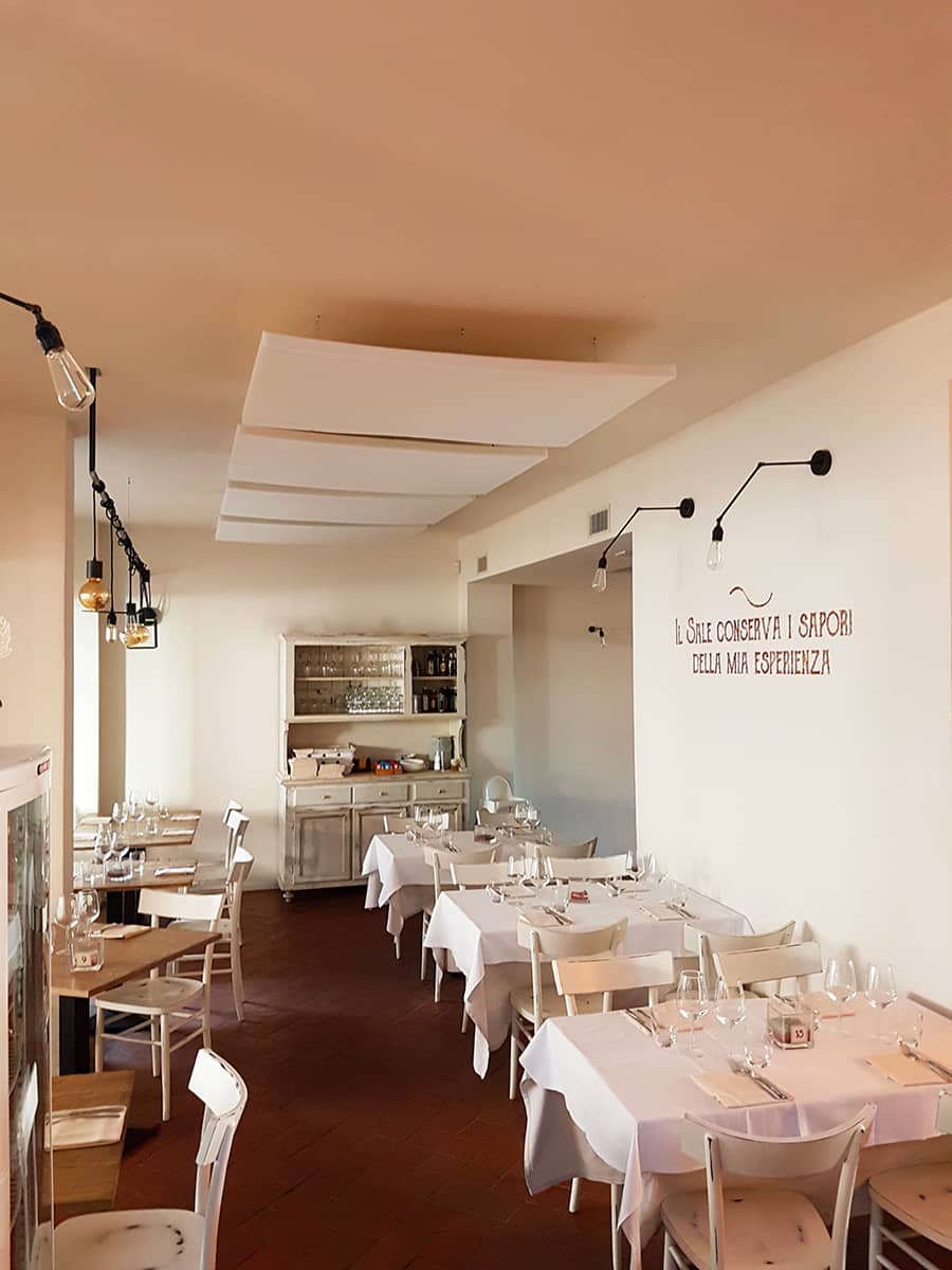 Pannello fonoassorbente Style Rettangolare Bianco applicazione a parete