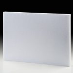 Pannello fonoassorbente fibra termolegata STYLE Rettangolare Bianco