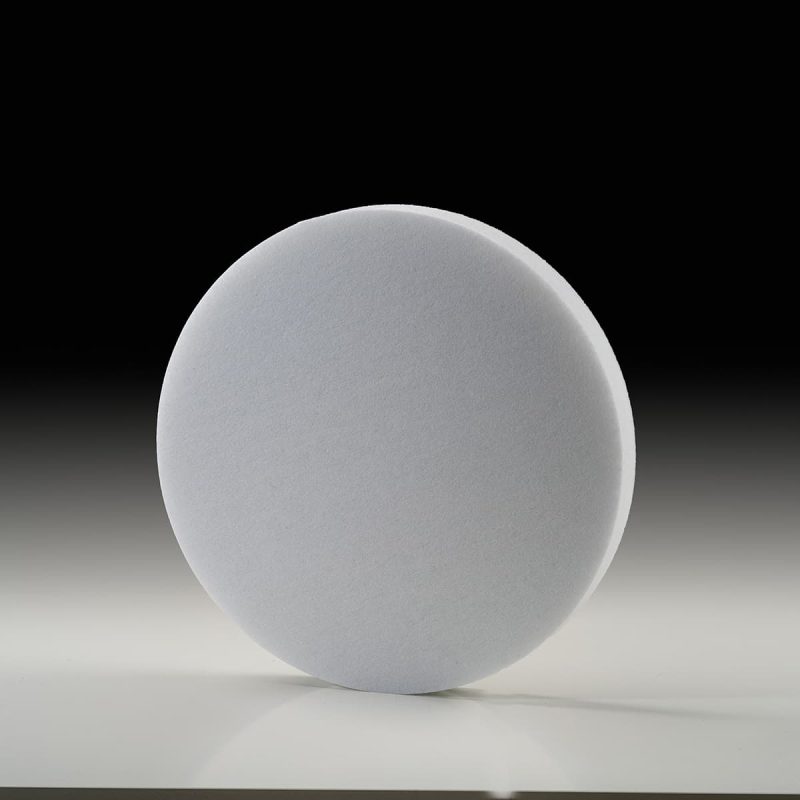 Pannello fonoassorbente fibra termolegata STYLE Tondo Bianco