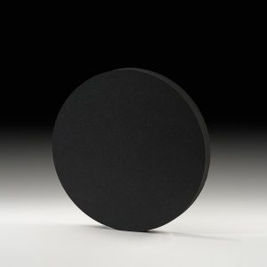 Pannello fonoassorbente fibra termolegata STYLE Tondo Nero