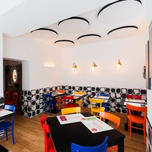Pannello fonoassorbente fibra termolegata STYLE Tondi Pantone