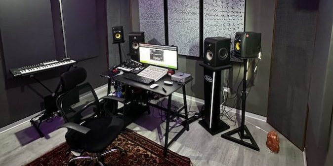 Progetto acustico home studio Davide Messina