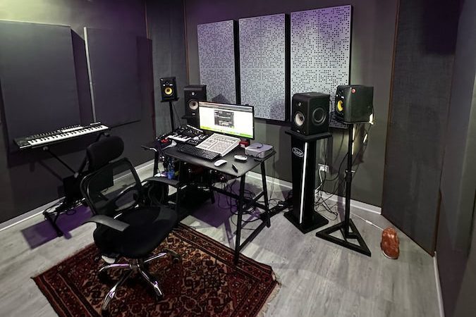 Progetto home studio Davide Messina5 Progetto acustico home studio Davide Messina