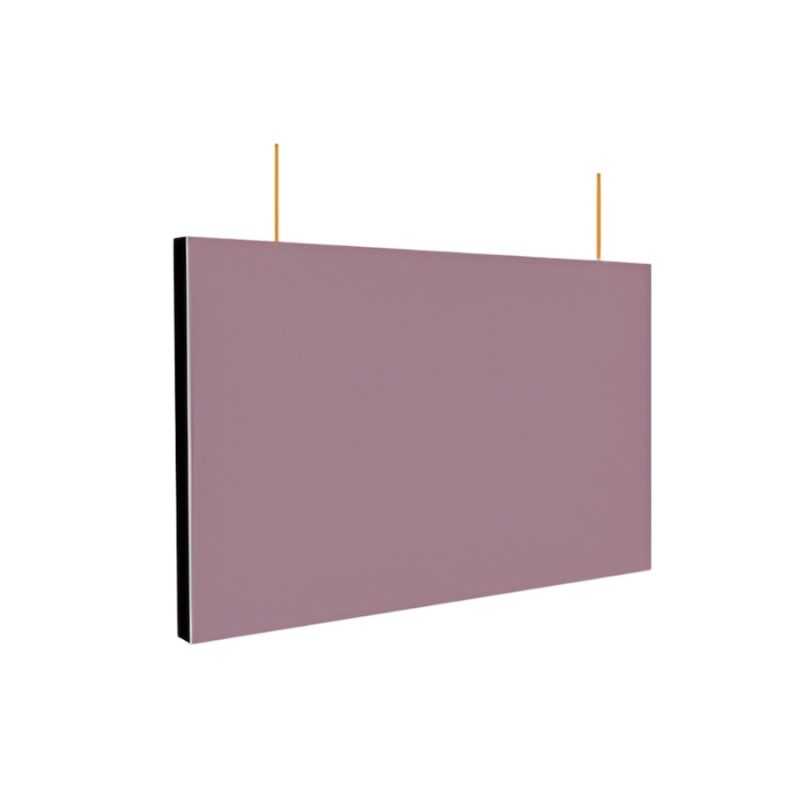Pannelli Style Colorato posa baffle, Bordo Nero