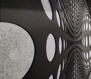 pannelli fonoassorbenti in fibra di poliestere BLUEFIBER