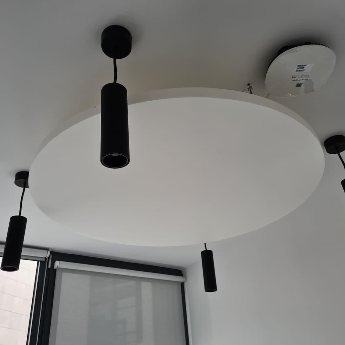 pannelli fonoassorbenti in tondi fibra di poliestere BLUEFIBER