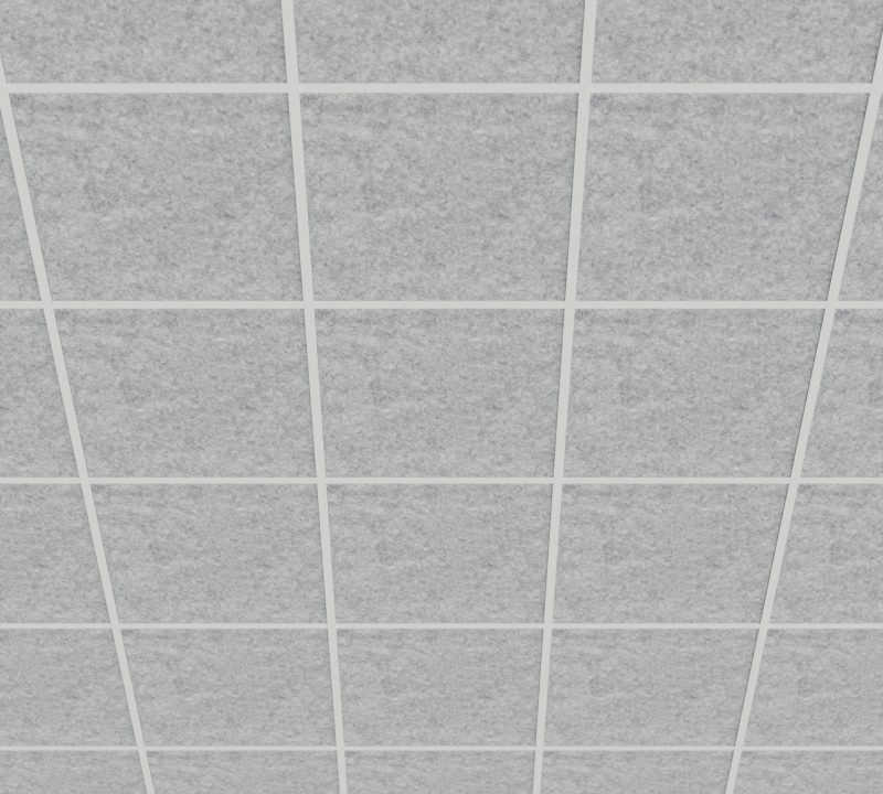 moduli fonoassorbenti decorativi per controsoffitto a T Grid - vista 2