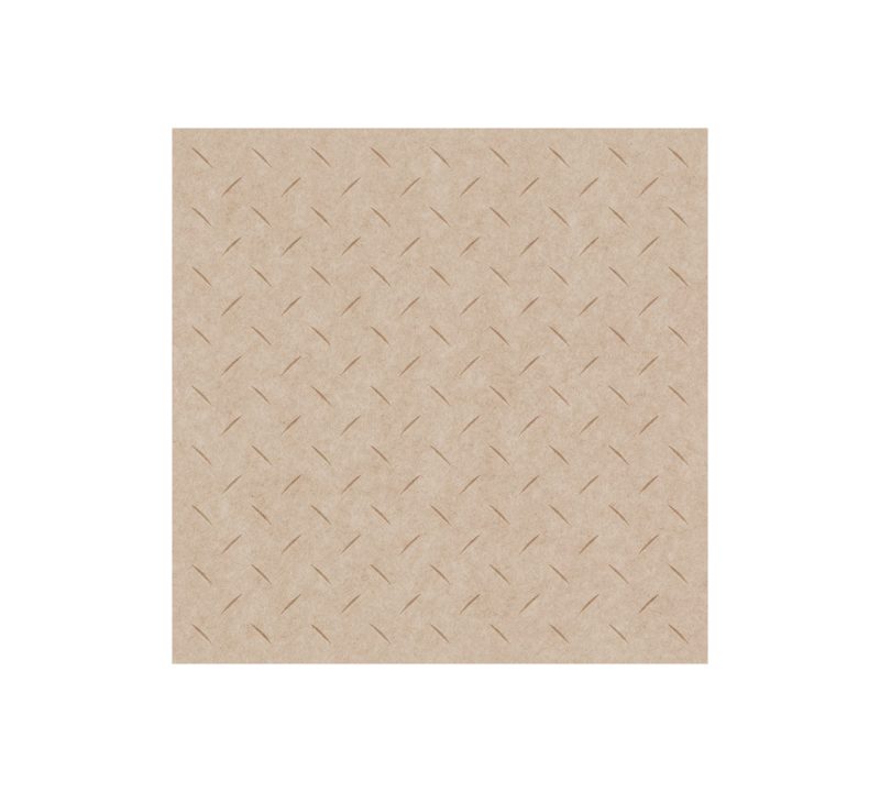 DeFelt_lookup_diamond-plate_DF-04_view-enface moduli fonoassorbenti decorativi per controsoffitto a T Diamond Plate - vista 3