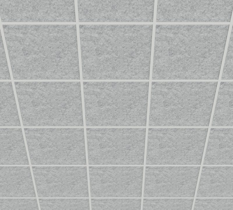 moduli fonoassorbenti decorativi per controsoffitto a T Diamond Plate - vista 2