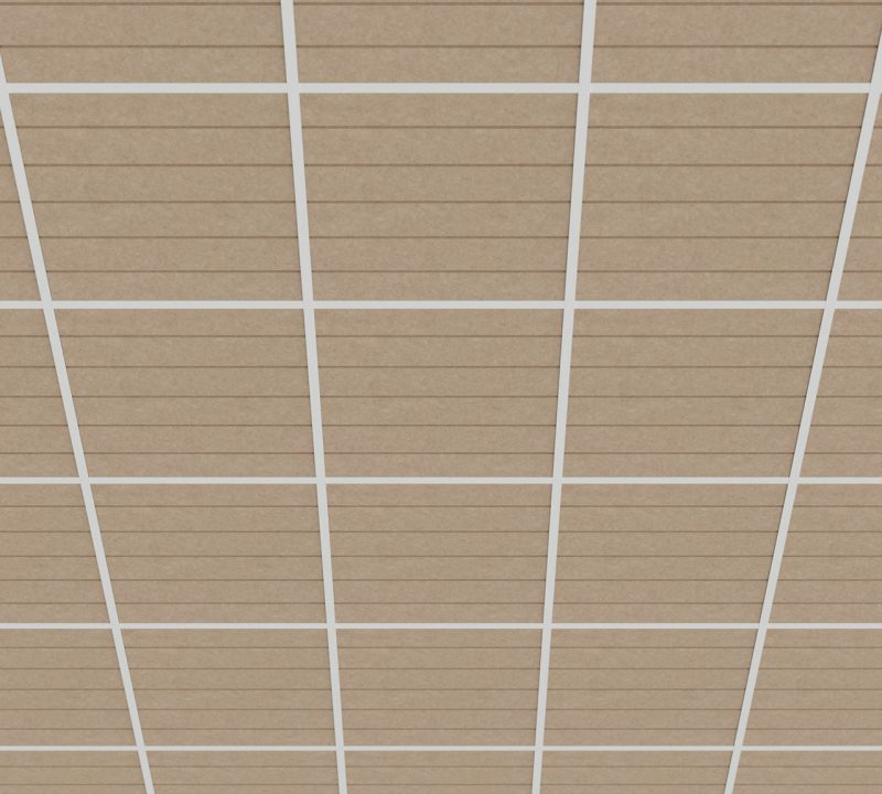 moduli fonoassorbenti decorativi per controsoffitto a T Vertical M - vista 6
