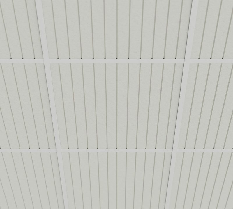 moduli fonoassorbenti decorativi per controsoffitto a T Vertical S - vista 1