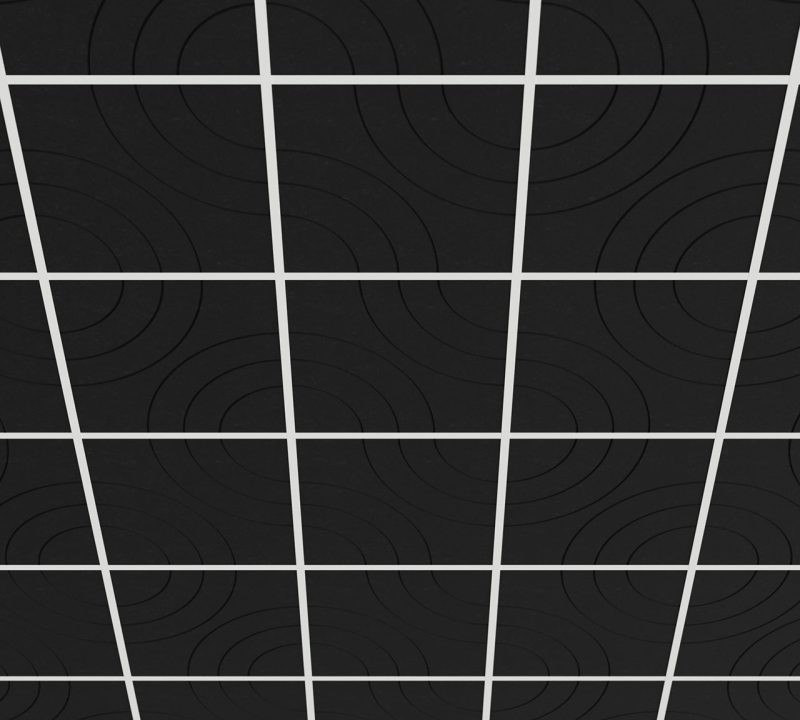 moduli fonoassorbenti decorativi per controsoffitto a T Wave - vista 2