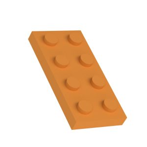 Pannello fonoassorbente FORMA POLY Blocks colore Mango (Mango) - pannello acustico decorativo in schiuma poliuretanica per trattamento acustico