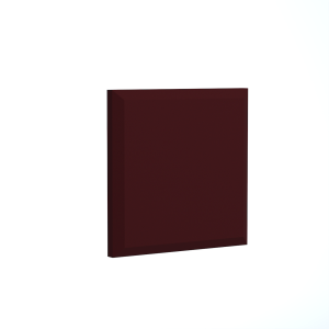 Pannello fonoassorbente FORMA POLY Pixel colore Burgundy (Bordeaux) - pannello acustico decorativo in schiuma poliuretanica per trattamento acustico