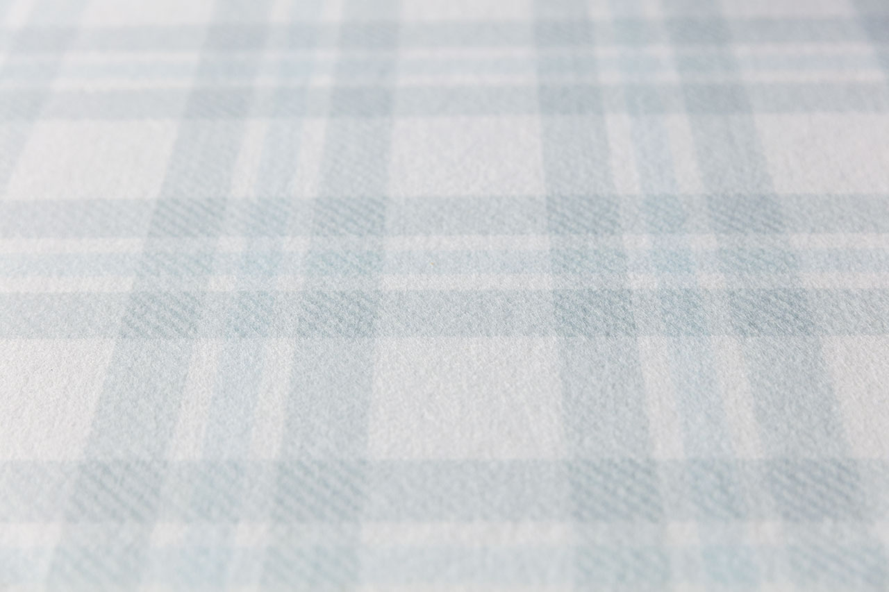 pannello fonoassorbente Blueish Plain DeFelt per soffitto - applicazione progetto 3