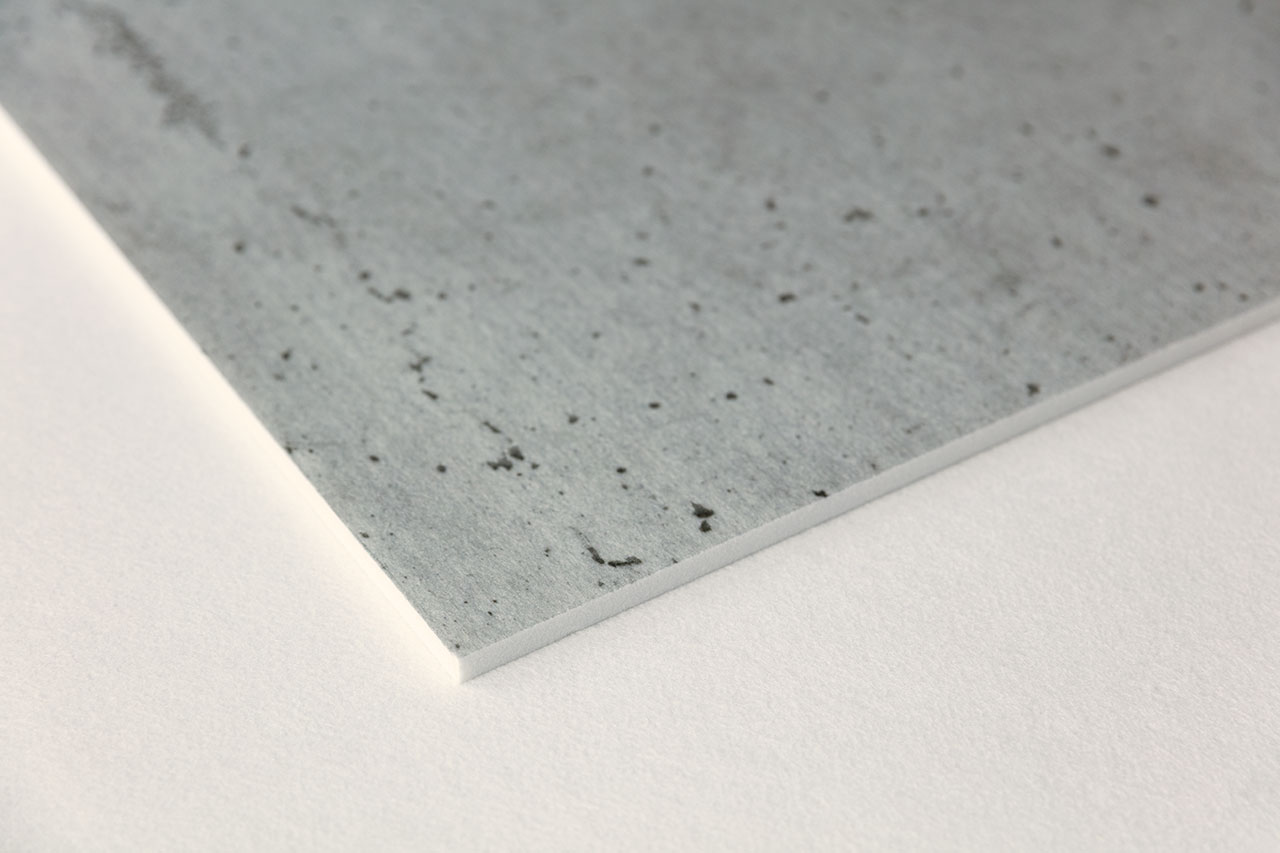 pannello fonoassorbente Concrete Rough DeFelt per soffitto - applicazione progetto 3