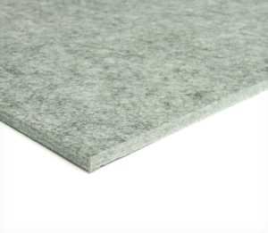 Pannello fonoassorbente in feltro PET DeFelt 9mm - vista laterale