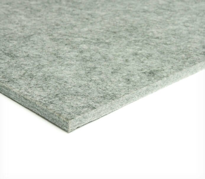 Pannello fonoassorbente in feltro PET DeFelt 9mm - vista laterale